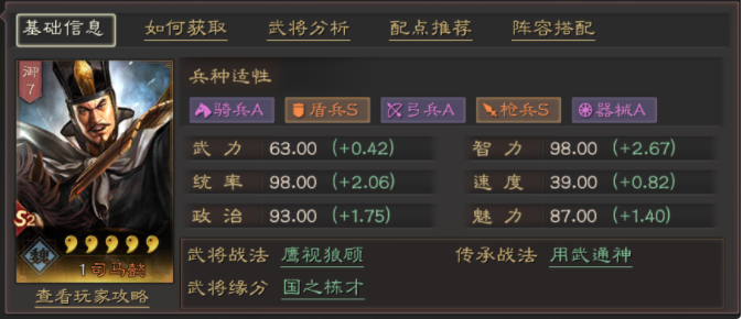 三国志战略版司马懿阵容搭配-司马懿常见阵容搭配指南